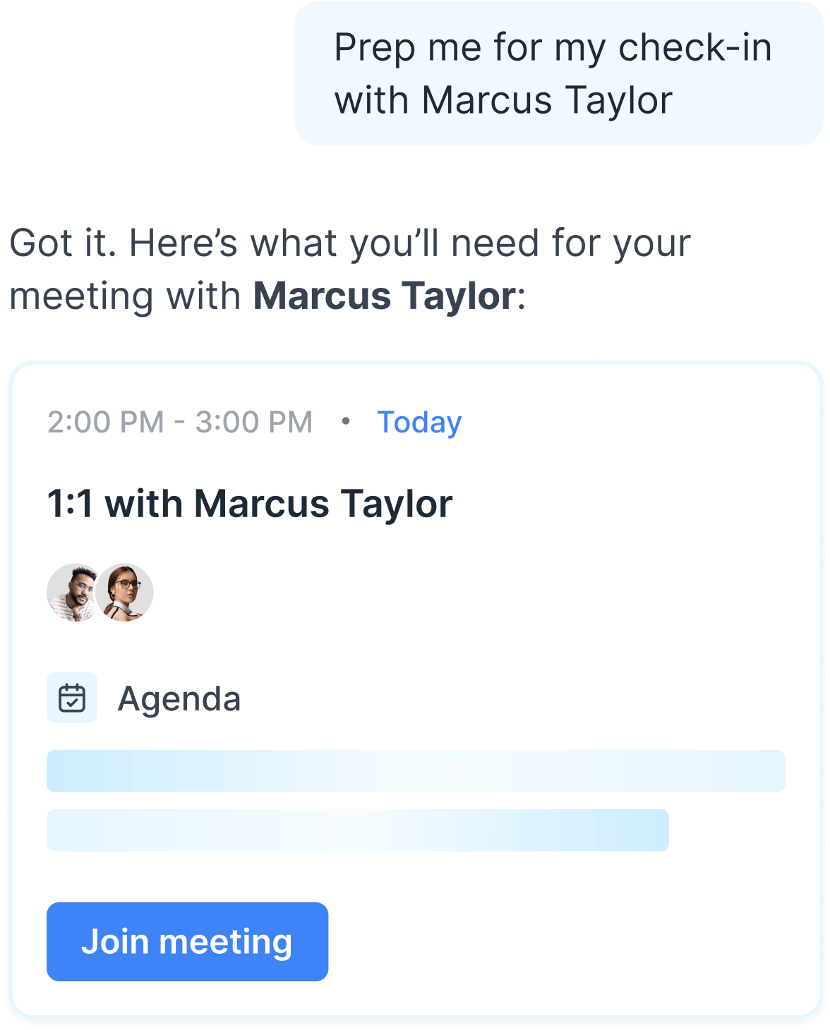 Meeting Prep